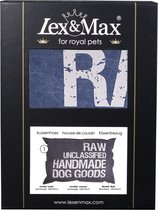 Lex & Max Raw Unclassified - Losse hoes voor hondenkussen - Rechthoek - Blauw - 100x70cm