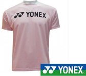 YONEX t-shirt powder pink/roze | maat XL