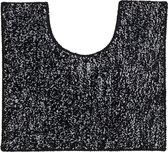 Sealskin Speckles - Tapis de contour WC 45x50 cm - Polyester - Noir