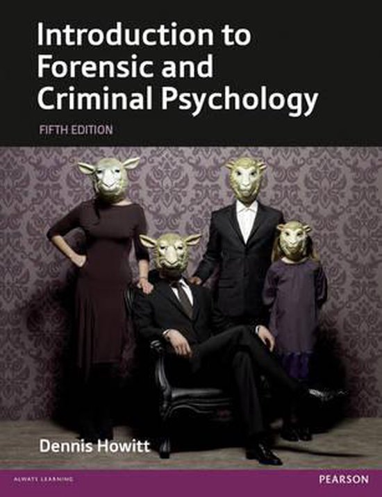 Introduction To Forensic & Criminal Psyc - cover
