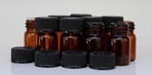 Glazen Flesjes donkerbruin dōTERRA | 12 stuks | Aromatherapie | Hervulbaar | 2 ml |  mini flesjes (leeg!)