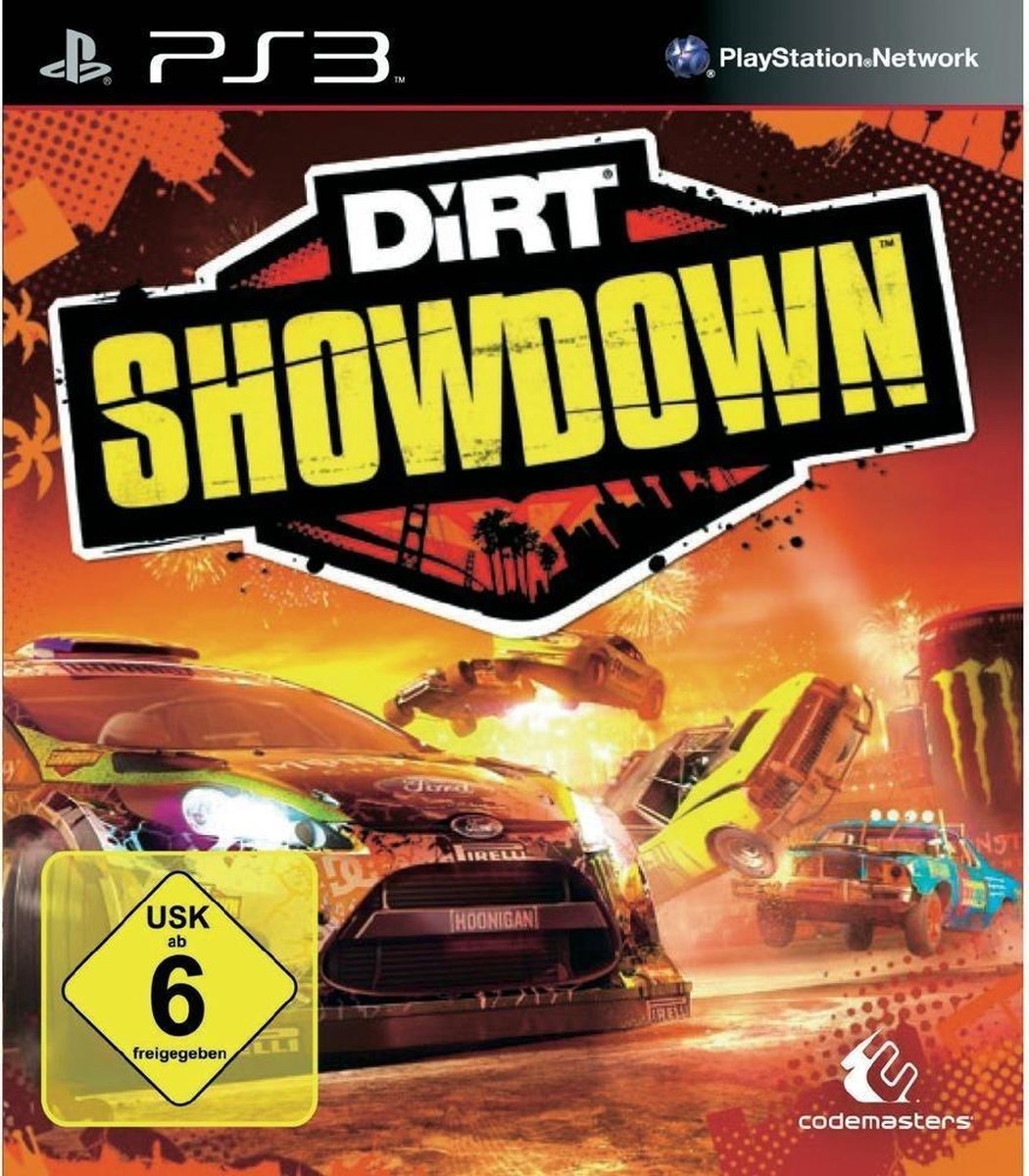 Codemasters DiRT: Showdown, PS3, PlayStation 3, Multiplayer modus, 10 jaar en ouder