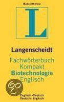 Langenscheidts Fachwörterbuch Kompakt Biotechnologie