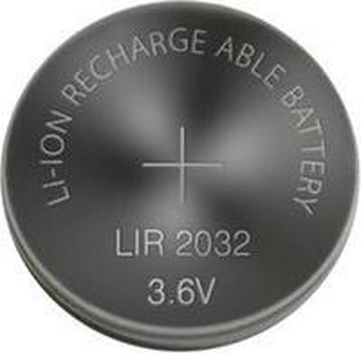 1 Stuk - BSE LIR2032 3.6V 40mAh oplaadbare Li-ion knoopcel batterij |  bol.com