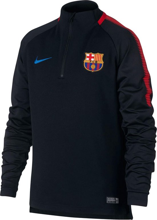 Bengelen Eigendom Vlak Nike FC Barcelona Dry Squad Sporttrui - Maat 152 - Unisex -  zwart/rood/blauw | bol.com