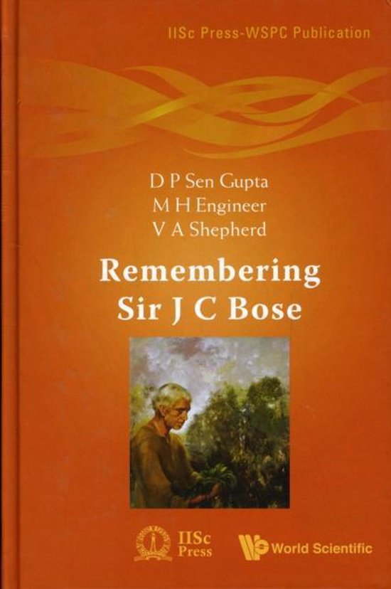 Remembering Sir J. C. Bose - cover
