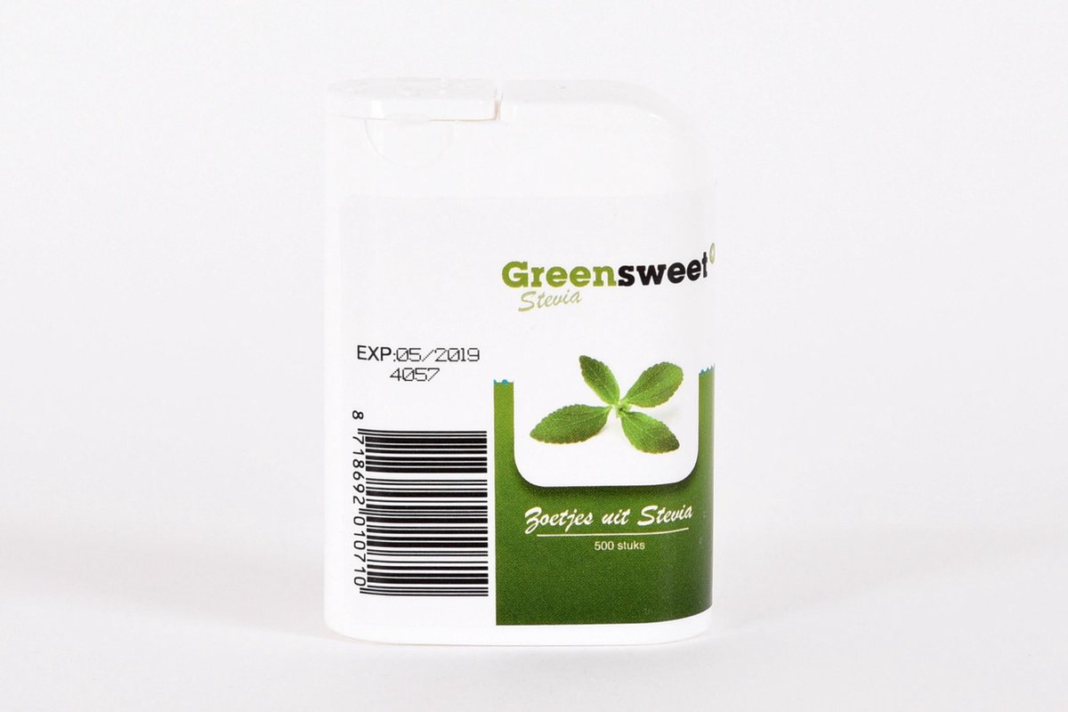 Greensweet stevia zoetjes 500 - Greensweet Stevia