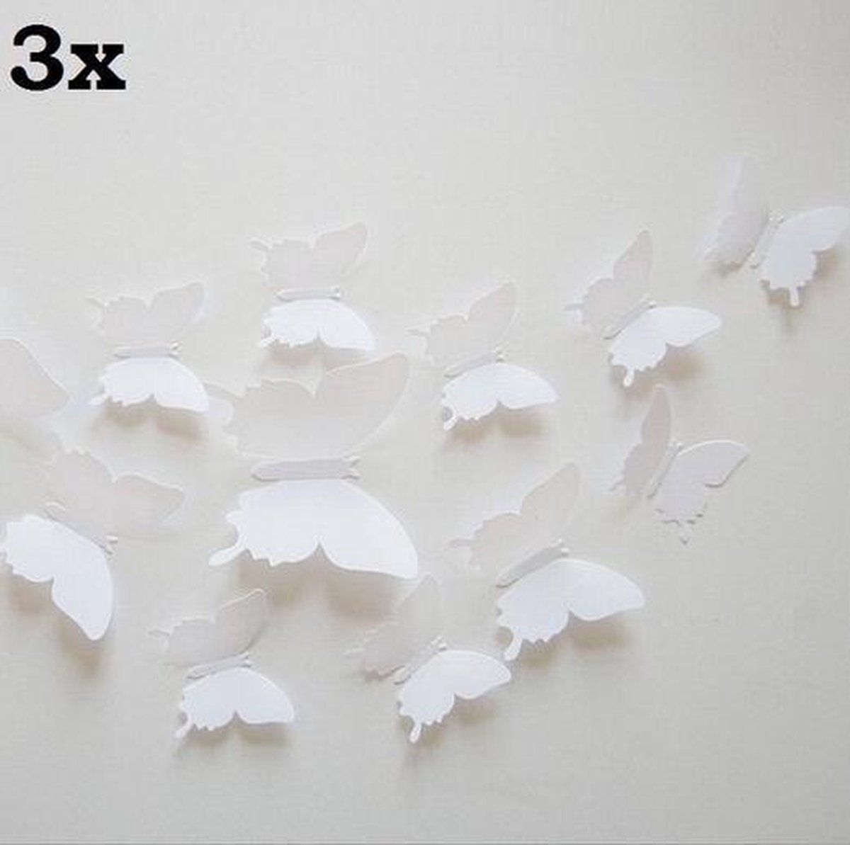 3x Effen wit