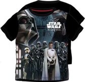 Star Wars shirt maat 128 zwart