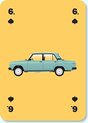 Afbeelding van het spelletje The Cool Club - Cars Editie - Kaartspel met de 54 Coolste Auto's van de Wereld - Hoogwaardige Speelkaarten - Design Awards Winner