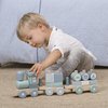 foto van Little Dutch Blokkentrein Adventure Blue