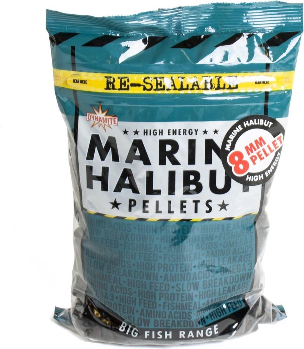 Dynamite Baits Marine Halibut Pellets | 8mm | 900g