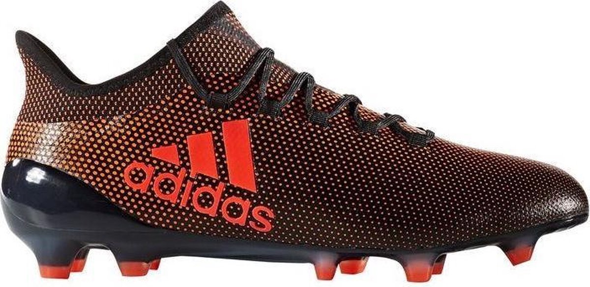 Adidas X 17.1 Fg Voetbalschoenen Junior Oranje-zwart Maat 33 - adidas