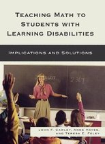 Teaching Math To Students With Learning Disabilities