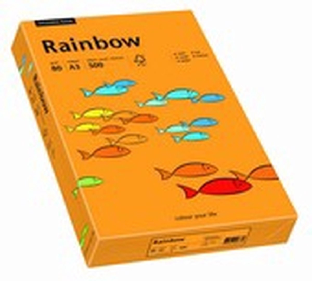 Rainbow gekleurd papier A3 80 gram 24 oranje 500 vel
