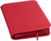 4-Pocket ZipFolio XenoSkin Red