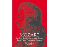 Bärenreiter Mozart: Easy Piano Pieces and Dances - Bladmuziek voor toetsinstrumenten