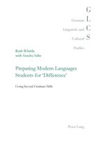 Preparing Modern Languages Students for 'Difference'