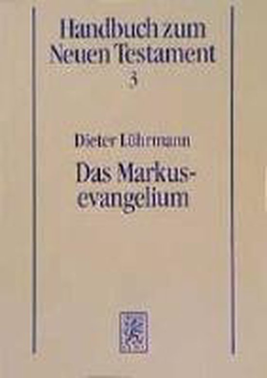Das Markusevangelium - cover