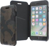 iPhone 8 Plus/7 Plus/6s Plus/6 Plus hoesje - Graffi - Camouflage - Leer