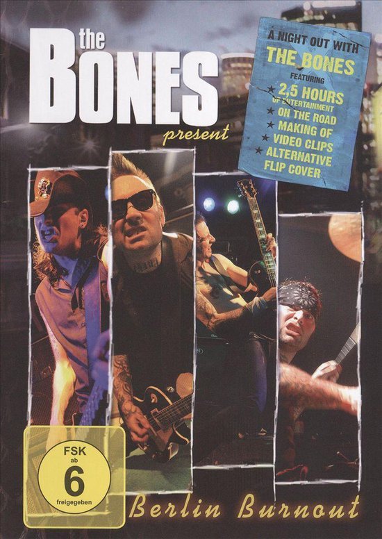 Cover van de film 'The Bones - Berlin Burnout'