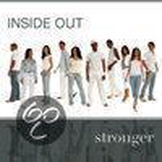 Album cover 'INSIDE OUT stronger' met een groep mensen