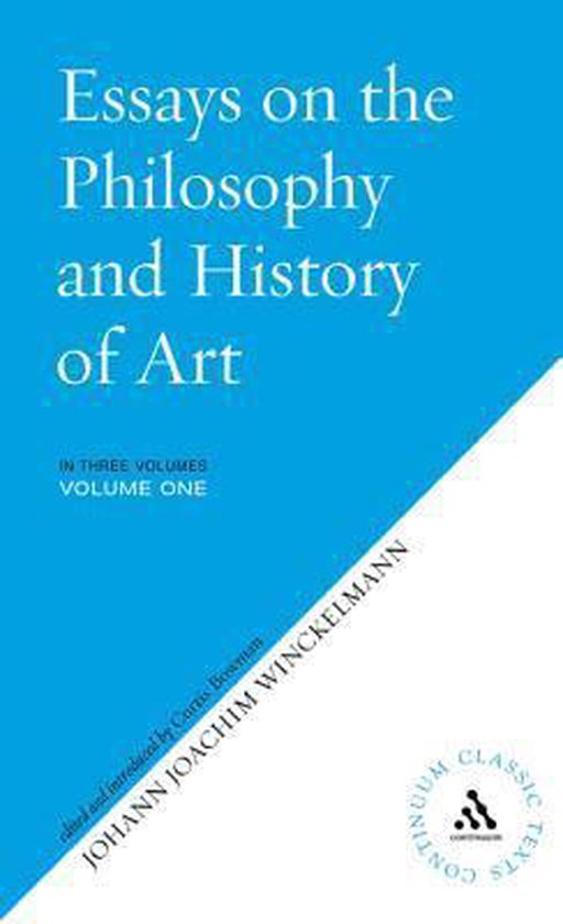 Essays on the Philosophy and History of Art 9781855069053 Johann