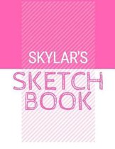 Skylar's Sketchbook: Personalized names sketchbook with name