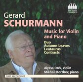 Alyssa Park & Mikhail Korzhev - Schurmann: Music For Violin And Piano (CD)