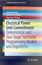 SpringerBriefs in Energy - Electrical Power Unit Commitment