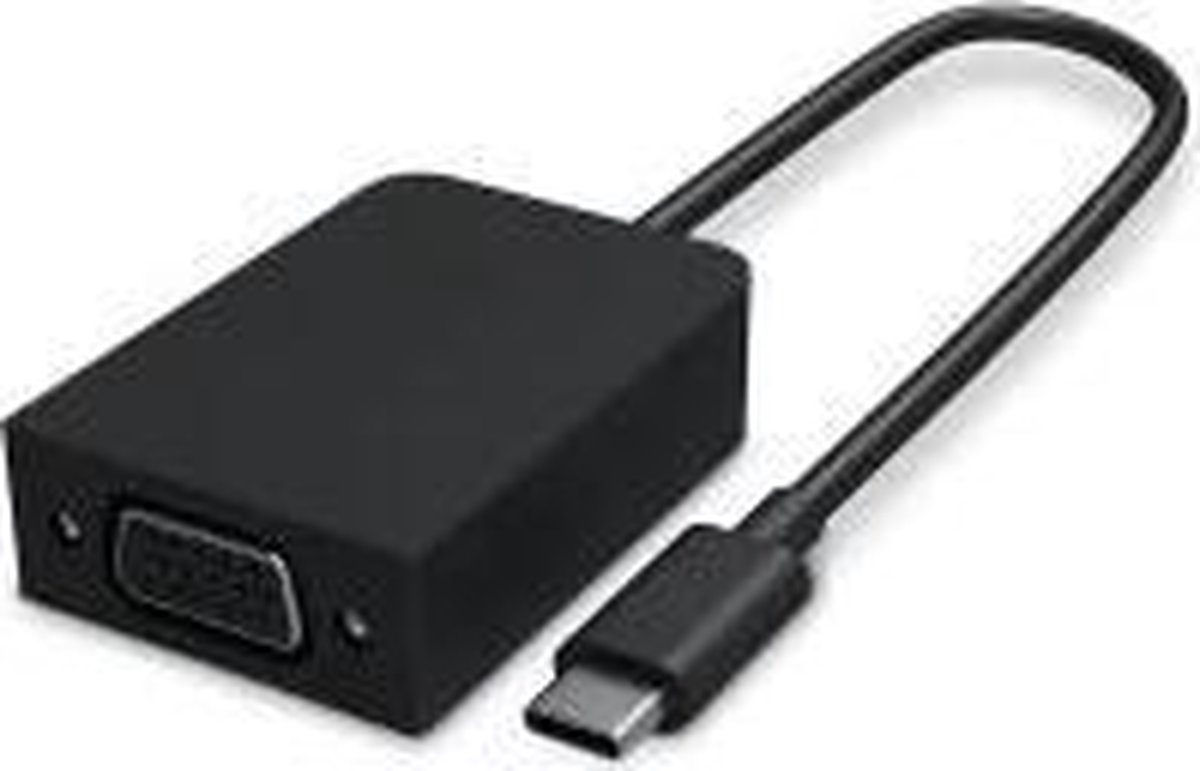 Microsoft Surface USB-C zu VGA Adapter Displayadapter Geschikt voor Windows Phone modellen: Microsoft Surface Go, Micro