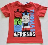 Rood t-shirt van Thomas de Trein&Friends maat 92