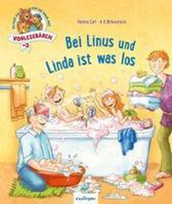 Vorlesebären: Bei Linus und Linda ist was los - cover