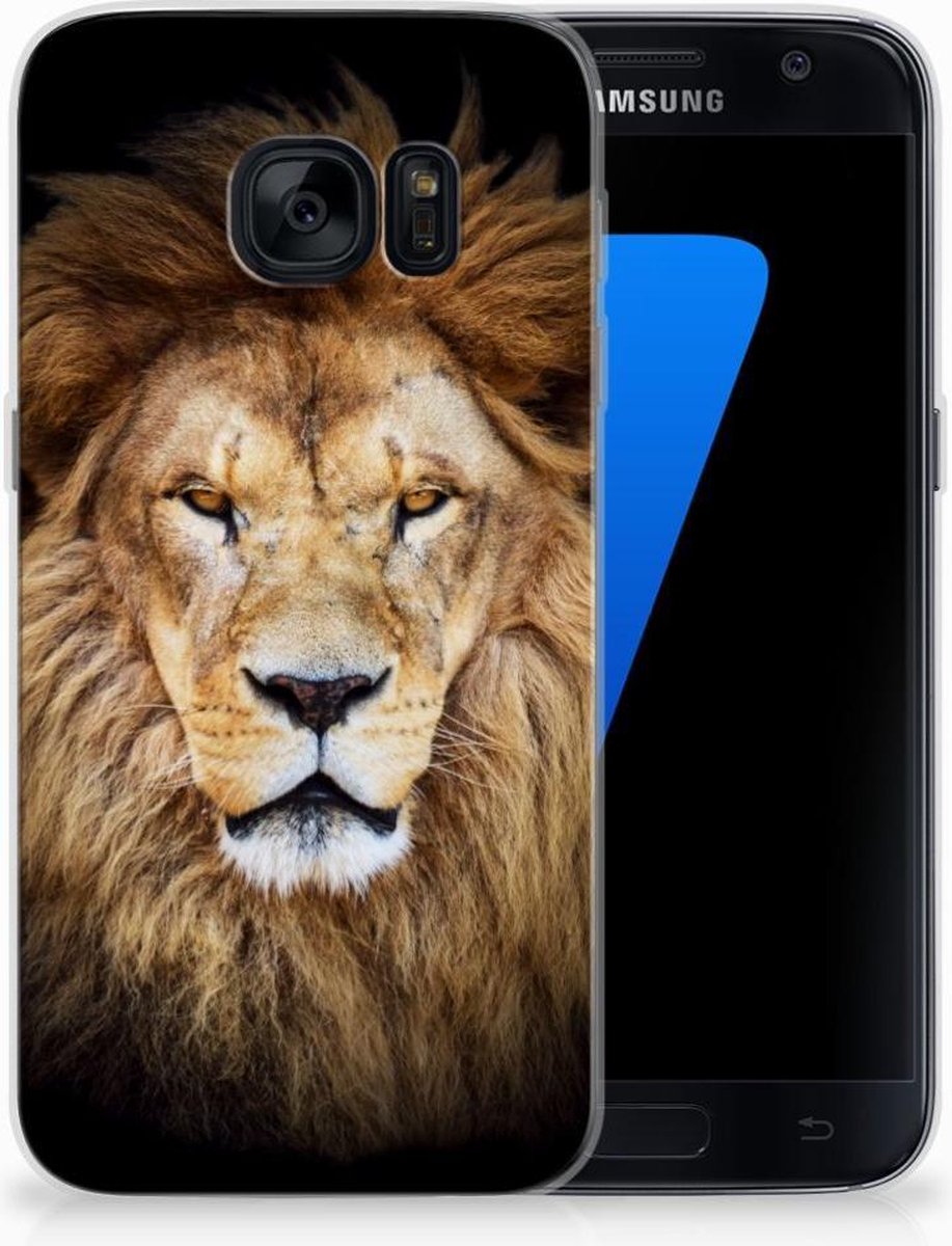 Samsung Galaxy S7 TPU Hoesje Leeuw