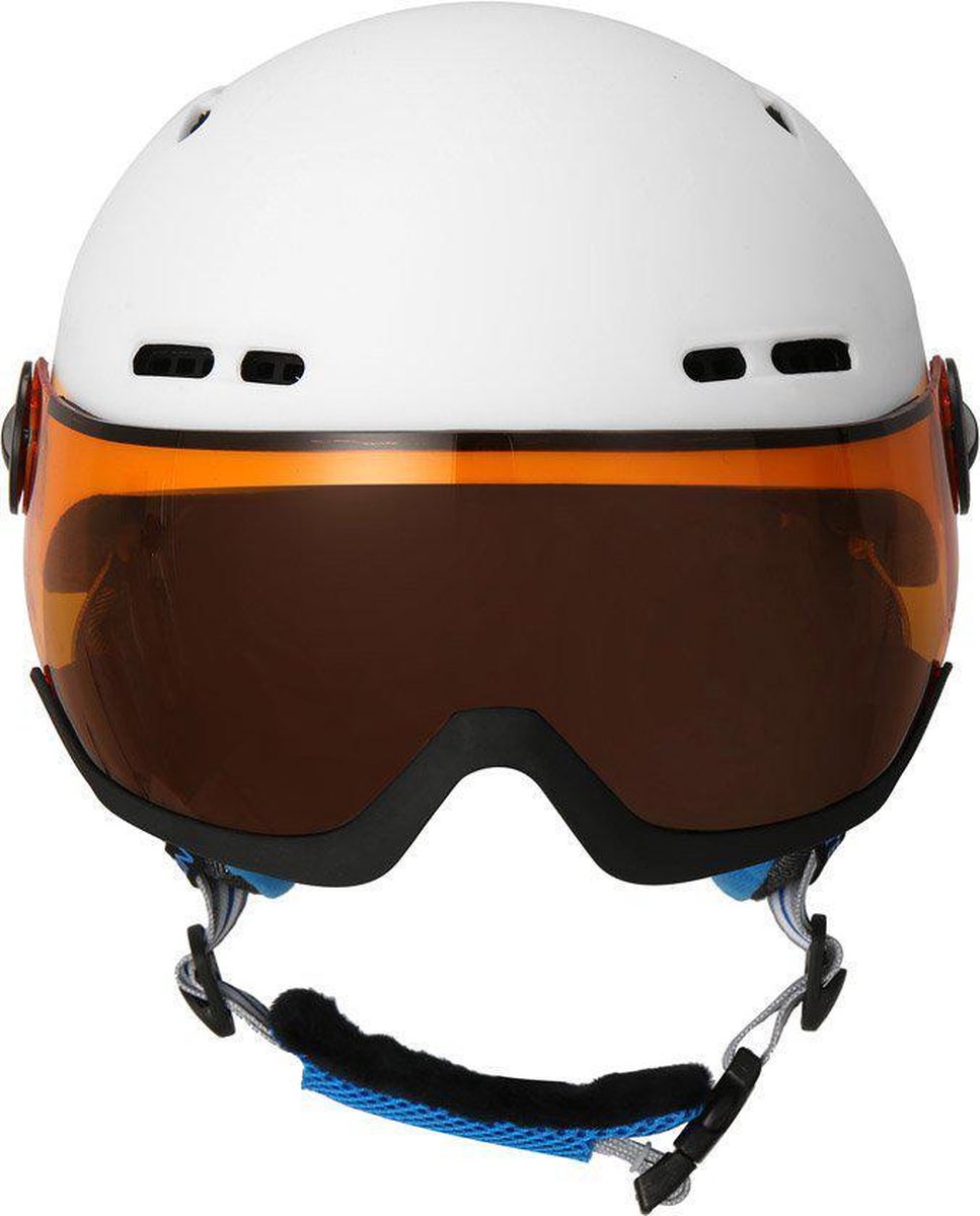 Tenson Rion Unisex Skihelm - Wit - Maat L | bol.com