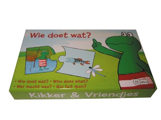 Kikker en vriendjes: wie doet wat? | 9789048309030 | Boeken | bol.com