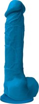 NS Novelties - Pleasures 8 Inch Dildo - Dildos Blauw