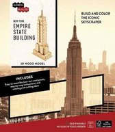 Incredibuilds New York Empire State Building 3d Wood Model