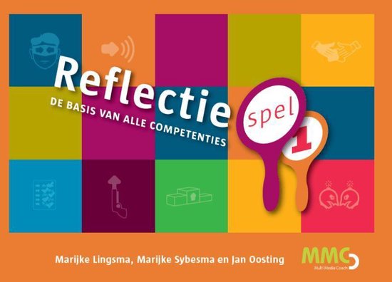 Cover van het boek 'Reflectiespel' van Marijke Lingsma en M.M. Sybesma