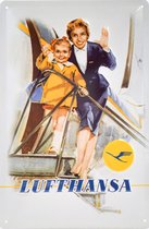 Wandbord - Lufthansa -20x30cm-