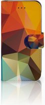 Flipcase iPhone SE (2020/2022) | 7 | 8 Hoesje Design Polygon Color