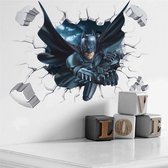 Mooie Verwijderbare Muursticker Batman 3D – Superheld Muursticker Kinderkamer