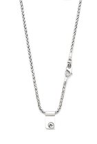 SILK Jewellery - Zilveren Collier / Ketting - Chevron - 180.45 - Maat 45