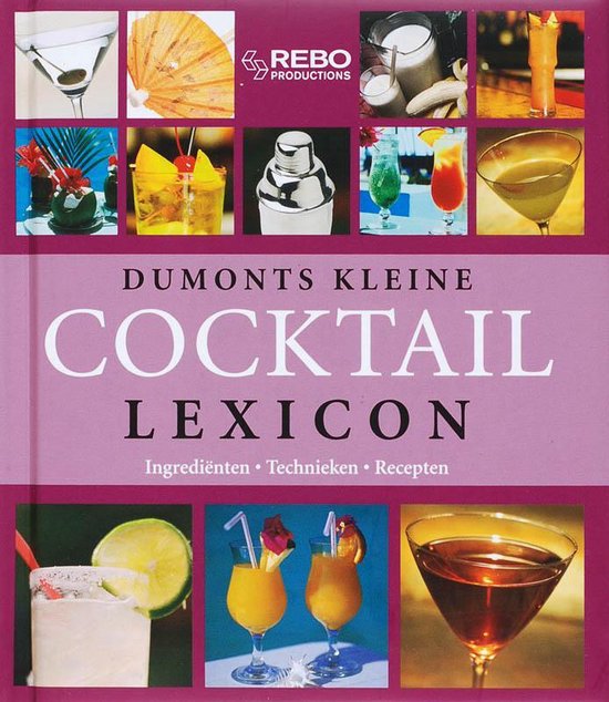 Cover van het boek 'Dumonts kleine cocktails lexicon' van Tobias Pehle en K. Riahi