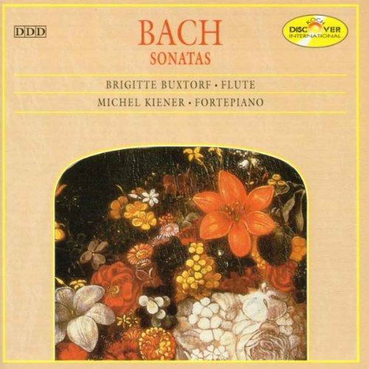 Afbeelding van product Bach: Sonatas  - Brigitte Buxtorf