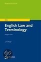 English Law and Terminology