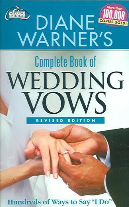 Diane Warner's Complete Book of Wedding Vows - cover