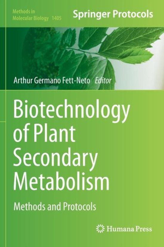 Biotechnology of Plant Secondary Metabolism - cover