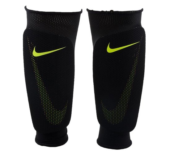 nike mercurial lite scheenbeschermers guard zwart zwart wit