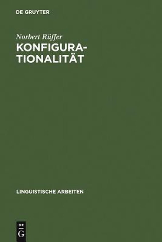 Konfigurationalität - cover